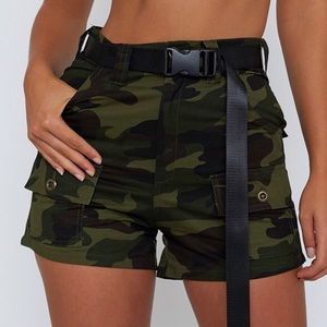 The Solardo Safari Shorts in Camo